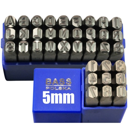 Теги Нумератори алфавіт + цифри 5mm GERMANY