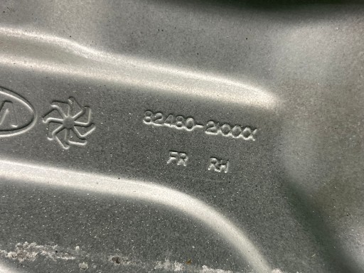 ELE mechanism windows right front KIA SOUL 82480-2KXXX