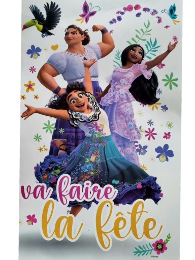 ДЕКОРАТИВНА ФОЛЬГА ДЛЯ ВІКНА DISNEY ENCANTO