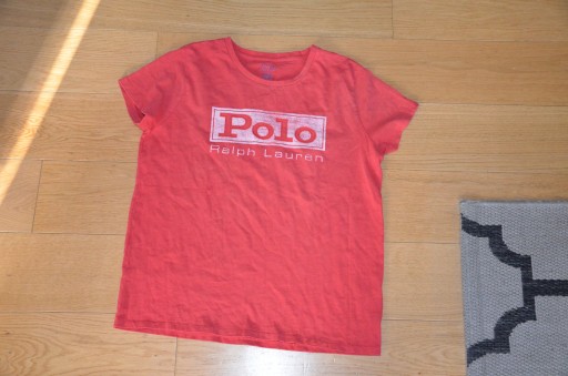 t-shirt damski Ralph Lauren ceglana r. L