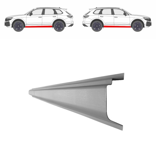 Autobig-15047 - Представитель порог MITSUBISHI OUTLANDER II 06-12 L=R