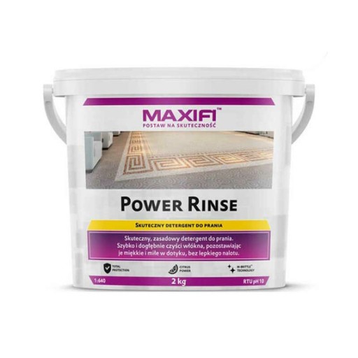 Maxifi Power Rinse 2kg-Екстракційна прання