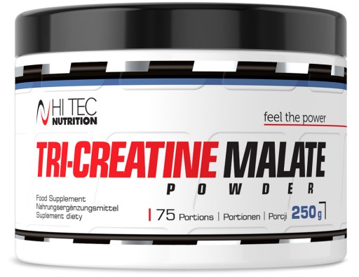 HI TEC TCM Powder 250g KREATYNA JABŁCZAN CREATINE