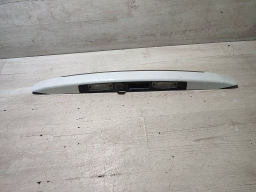 Hyundai Kona and 2018 moulding oswietlenie of the rear signs rejestracyjnej