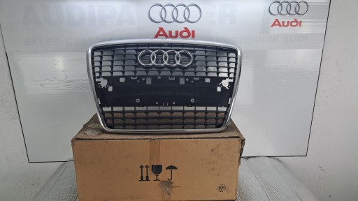 4e0853653ac - Решетка радиатора AUDI A8 D3 4E 4E0 2005 -2010 S-LINE ОКРАШЕННАЯ OE