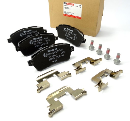 1676630 - КОЛОДКИ HAM. ПЕРЕДНЯЯ FIESTA 08= > ORG MOTORCRAFT