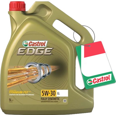CASTROL EDGE TITANIUM FST LL 5W30 5л + БЕСПЛАТНО
