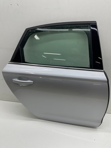 AUDI A6 C7 sedan door right rear part LX7W silver nice complete