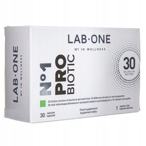 Suplement diety Lab One N°1 ProBiotic 30 kapsułek