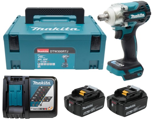 УДАРНИЙ ГАЙКОВИЙ КЛЮЧ. DTW300RTJ 18V MAKITA