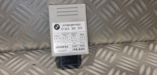 Bmw 5 e60 e61 7 e65 e66 модуль контролера фаркопа 6952615 5wk11469e