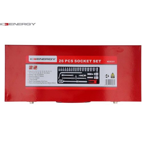 НАБОР КЛЮЧЕЙ И НАСАДОК 1/2