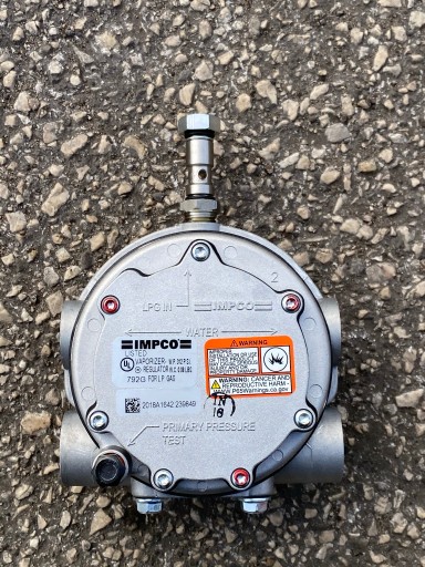 0009822612 - Испаритель редуктор Impco C - Linde 391, 392, 393