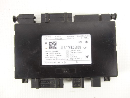 modul bedienteil sitz vorne vorne rechts Mercedes W212 Lift