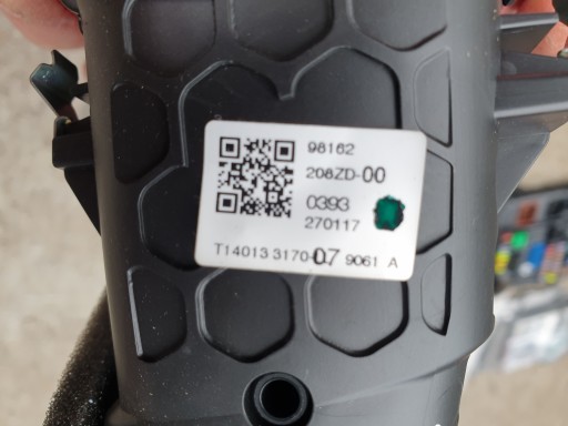 DEKOR PANEL KRATKI CITROEN C3 III 2016- 9812401777 98161835ZD 98162210ZD
