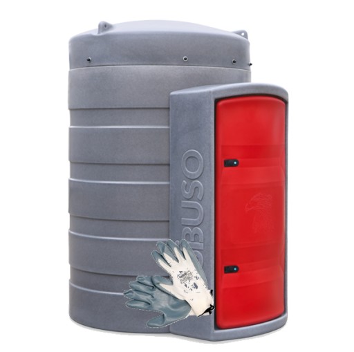 Резервуар для хранения нефти SIBUSO 2500 большой шкаф NVC