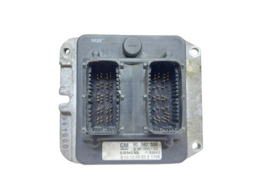 Компьютер контроллера двигателя opel zafira a 1.8 90582539