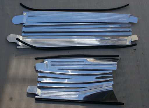 20-25545654 - Алюминиевые накладки на пороги, пороги FSO WARSZAWA M20