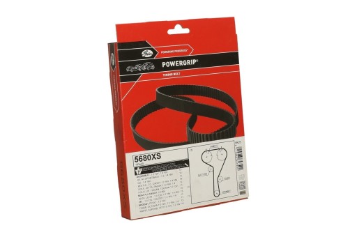 Gates 5680xs ремень ГРМ