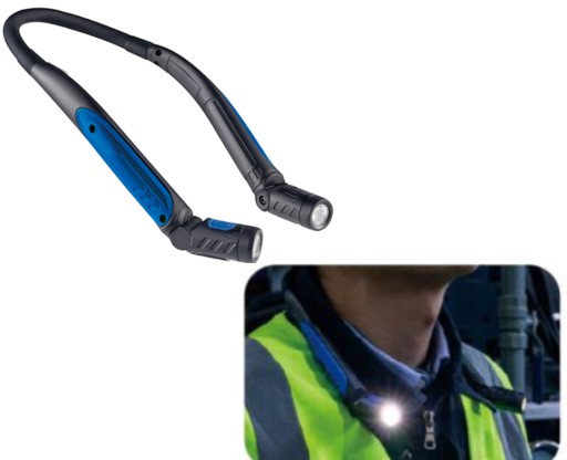 Фонарик 350LM KING tons 3,5 Вт гибкий наплечный