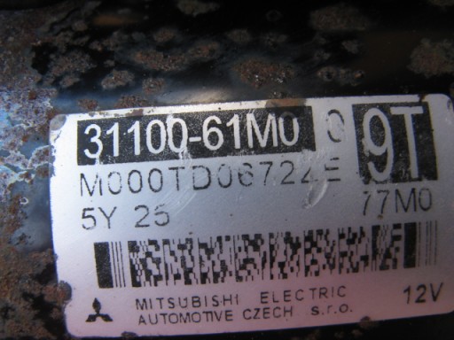 starter SUZUKI SX4 S-CROSS 1.6