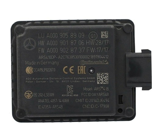 A0009051019 - MERCEDES модуль радар a 0009051019