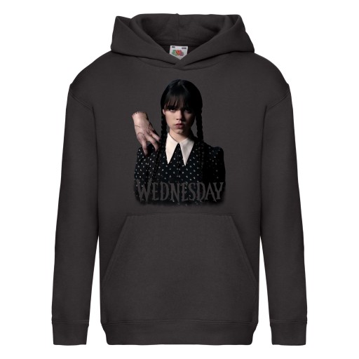 Дитячий світшот JHK розмір 140 з довгим рукавом чорний