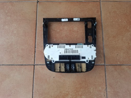 control panel MERCEDES ML W163 LIFT A1638204289