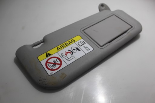 ПРАВИЙ СОНЦЕЗАХИСНИЙ КОЗИРОК TOYOTA YARIS III