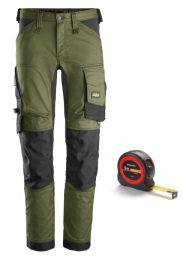 Штани Snickers Stretch Allround 6341 ' 48 Green