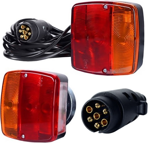 630 - Комплект комбинированных ламп провод 9 м для Магнита