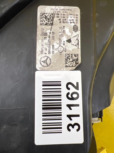 light left Mercedes GLS W167 19- Full Led Multibeam A1679067906