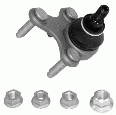 26773 02 - Рычаг подвески П Seat Altea Altea XL LEMFORDE