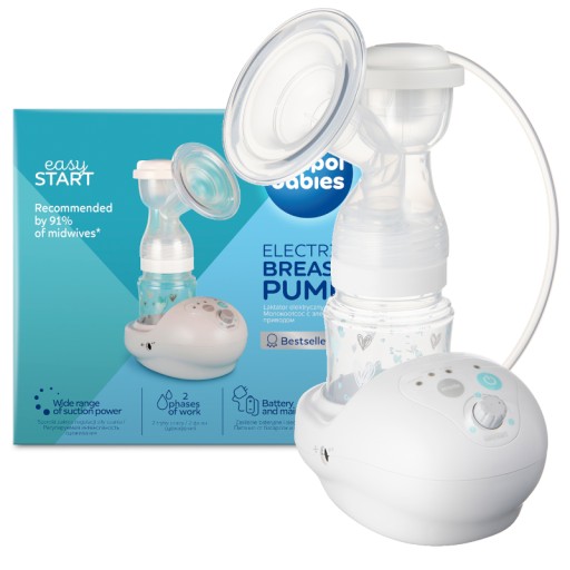 Електричний молоковідсмоктувач Canpol babies 120 мл