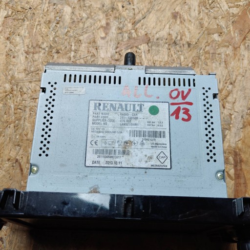 Stacja multimedialna Renault Clio IV 281153868R