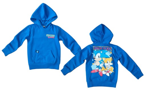 Bluza dresowa 104, SONIC kangurka