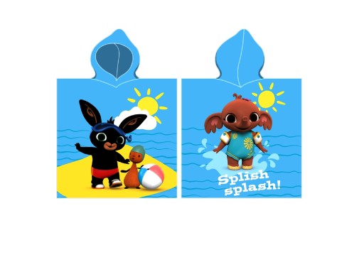 Покривало з капюшоном 100х50 см синє