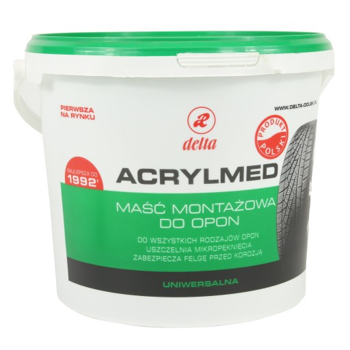 DELTA ШИНОМОНТАЖНА ПАСТА DELTA 4 КГ ЗЕЛЕНИЙ