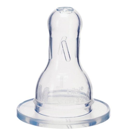 Силіконова соска Bibi 5 м +