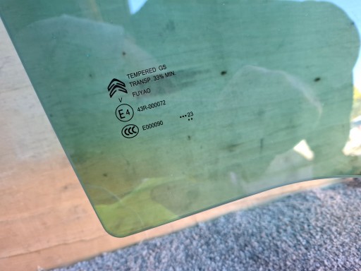 window door right rear part CITROEN C3 AIRCROSS 23r
