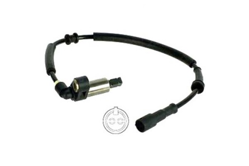 DEL-SS20146-ZS1 - DELPHI ДАТЧИК ABS RENAULT ЗАДНІЙ P SS20146