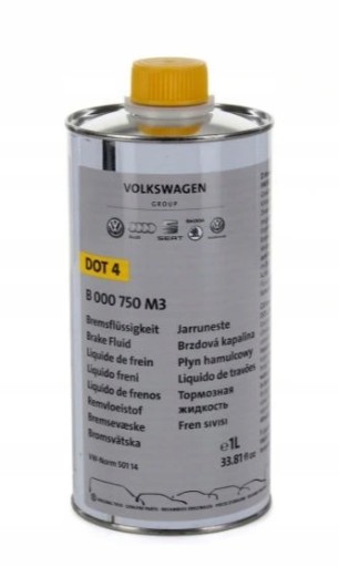 ТОРМОЗНАЯ ЖИДКОСТЬ DOT 4 VOLKSWAGEN ОРИГИНАЛ