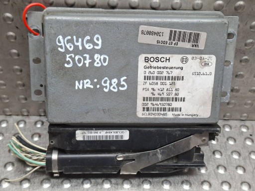 Centralina cambio ingranaggi 0260002767 9646950780 9641281180 CITROEN PEUGEOT