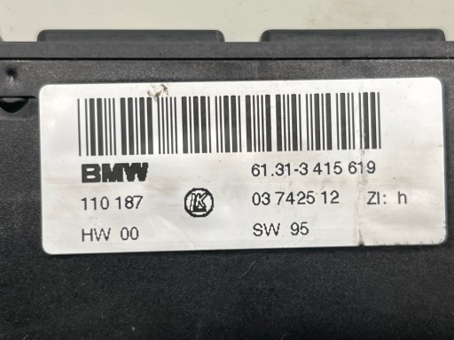 PANEL Bouton BMW X3 E83 61313415619