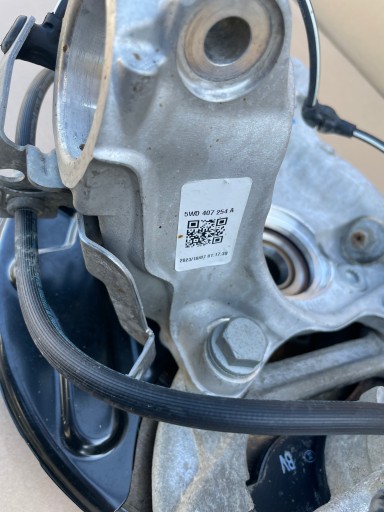 swing caliper disc VW SKODA 5WD407258A front right IDEAL complete