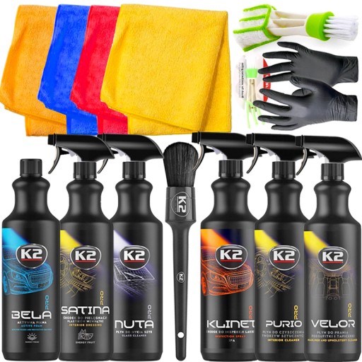 K2 набір для автомобіля серія PRO миття догляд косметика для подарунка