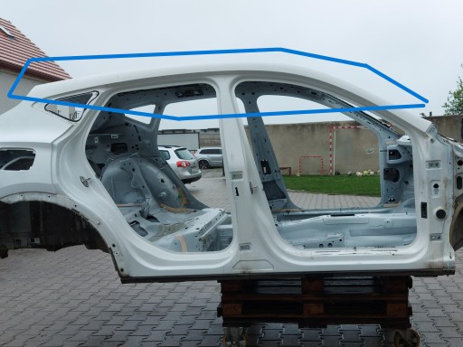 CUPRA FORMENTOR 5FF dach BIALY LB9A