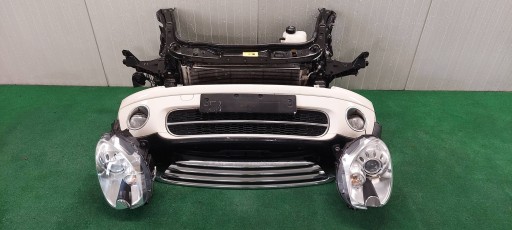 Stoßstange vorne+ Grill MINI R55 R56 R57 R58 LAK: 850 PEPPER WHITE