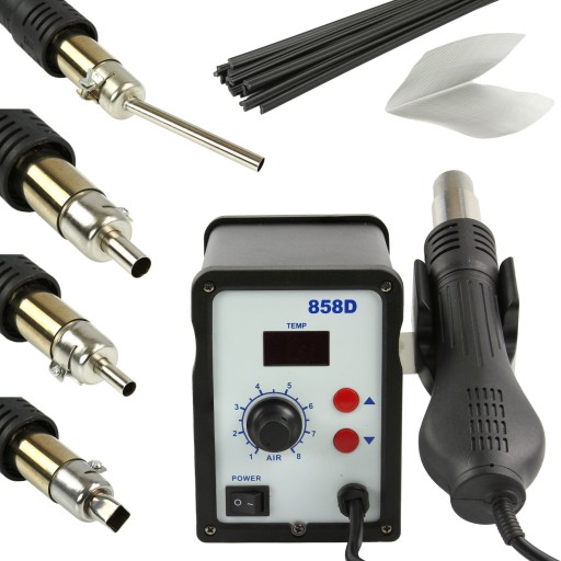 АПАРАТ ЗВАРЮВАЛЬНИЙ ПЛАСТИКУ АПАРАТ ЗВАРЮВАЛЬНИЙ 700W НАКОНЕЧНИКИ