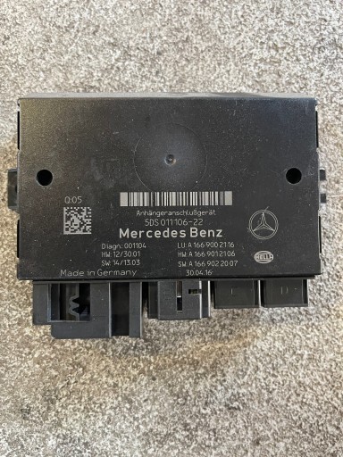 Модуль фаркопа mercedes-benz oe 1669002116